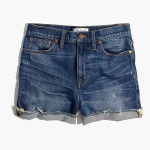 Madewell High-Rise Denim Shorts